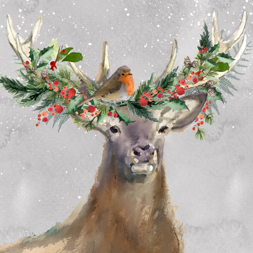 Stag and Robin