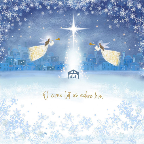 Born Under A Star - Small Christmas Card Pack