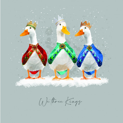 Three Kings Ducks - Small Christmas Card Pack 