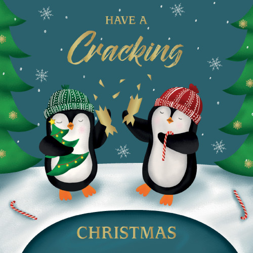 *Cracking Christmas - Small Christmas Card Pack