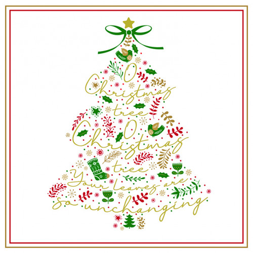 O Christmas Tree - Large Christmas Card Pack 