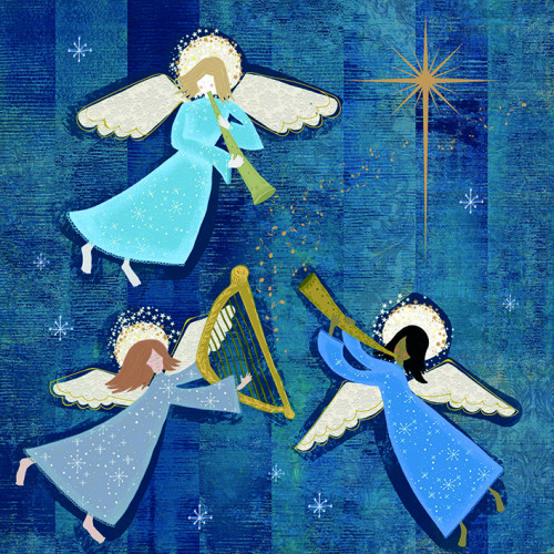 Angels and star