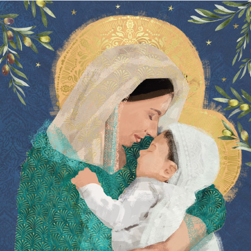 Madonna and Child - Small Christmas Card Pack
