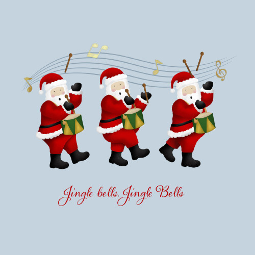 *Jingle Bells - Small Christmas Card Pack