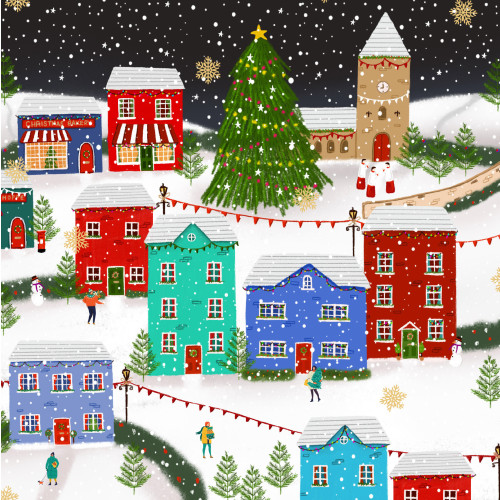*Twilight Village - Small Christmas Card Pack