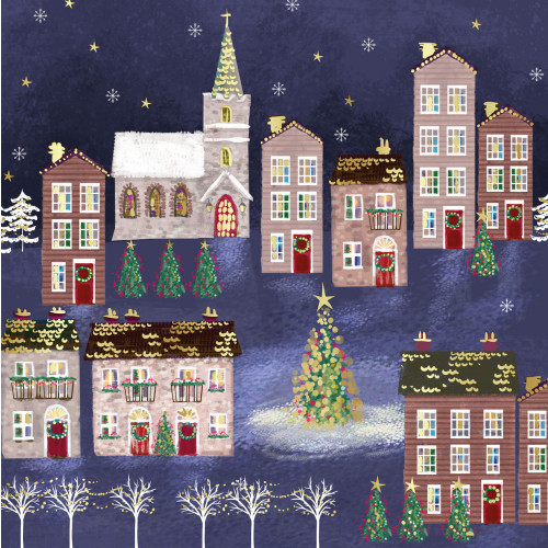 *Little Town - Small Christmas Card Pack