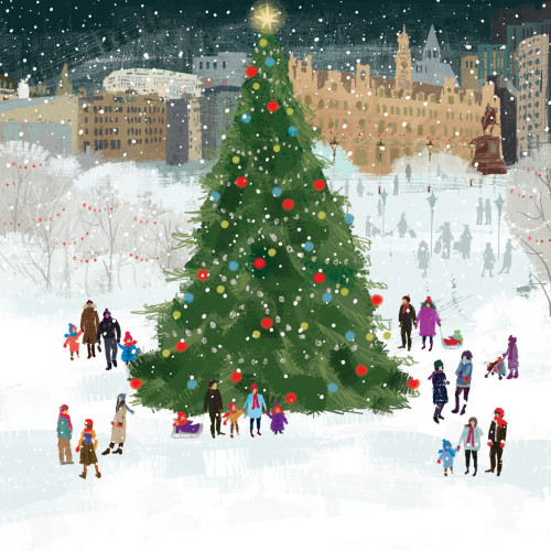 *Christmas Town - Small Christmas Card Pack