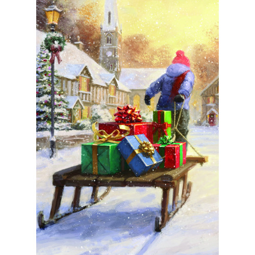 Delivering Presents - Christmas Card Pack