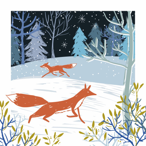 winter foxes