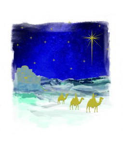 Star of Wonder - Small Christmas Card Pack 