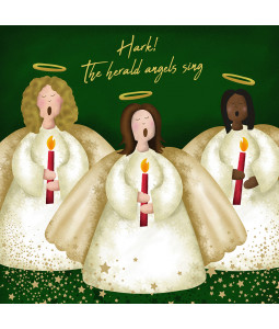 A Choir of Angels - Small Christmas Card Pack