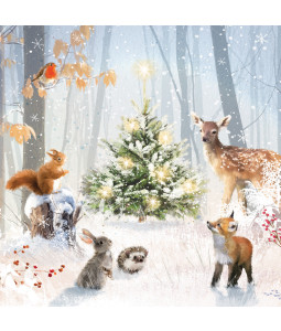 *Woodland Gathering - Small Christmas Card Pack