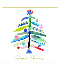 Fun Festive Tree - Large Christmas Card Pack