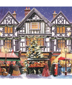 Victorian Market - Large Christmas Card Pack 