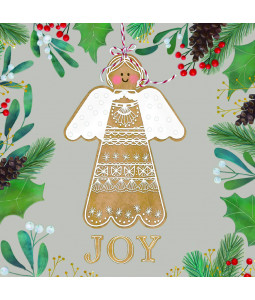 Gingerbread Angel - Large Christmas Card Pack