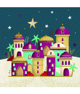 Starry Bethlehem- Foil Christmas Card Pack
