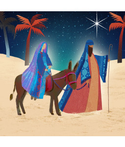 Path To Bethlehem - Large Christmas Card Pack