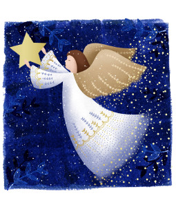 *Sparkle Angel - Small Christmas Card Pack