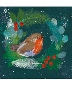 Robin - Small Christmas Card Pack