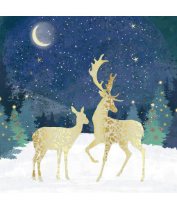Reindeer Forest - Small Christmas Card Pack