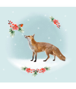 Winter Fox - Small Christmas Card Pack