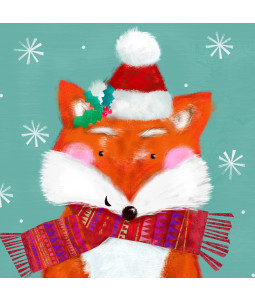 Xmas Fox - Small Christmas Card Pack