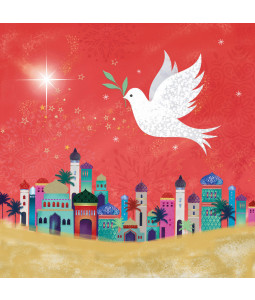Flying Dove - Large Christmas Card Pack