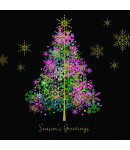Sparkle Tree - Small Christmas Card Pack