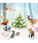 Woodland Gathering - Small Christmas Card Pack 