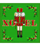 Stitched Nutcracker - Small Christmas Card Pack 